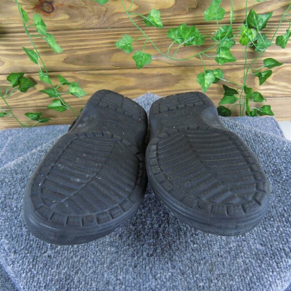Crocs Women's Clog Black Synthetic Sz 8 Medium Gently Used 2025 - Picture 6 of 6